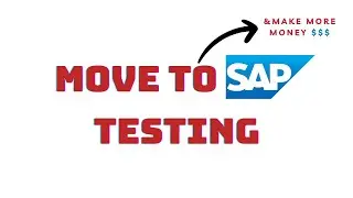 How to move to SAP Testing Domain #sap #testing #job