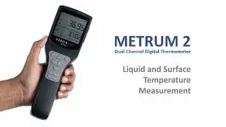Metrum 2 Dual Channel Digital Thermometer | IVF | High Accuracy