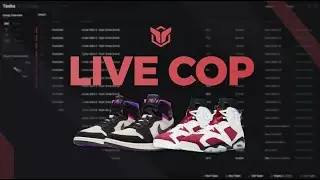 Jordan 6 Carmine / Jordan 1 Mid PSG / NBA Topshot Live Cop (Tohru AIO | Valor AIO | Kage AIO)