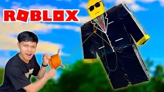 PERTAMAKALI TERBANGKAN LAYANGAN ROBLOX !!!