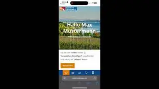 Digitale Echt Bodensee Card (EBC) auf IOS-Ger&auml;ten speichern