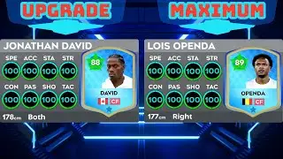 DLS 26 | UPGRADE ✅ Jonathan David 78 & Lois Openda 79 ( NEW ) . Dream League Soccer 2026