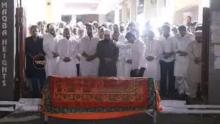 Baba Siddique's Mother Last Rites || Zaheer Iqbal, Hakim Aalim, Preeti Jhangiani And Others Attends