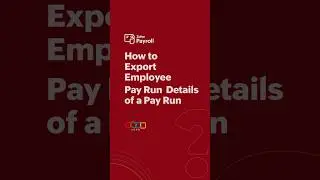 How To Export Employee Pay Run Details of a Pay Run