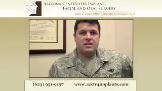 Phoenix Dental Implant Patient Shares Story -- Military Testimonial
