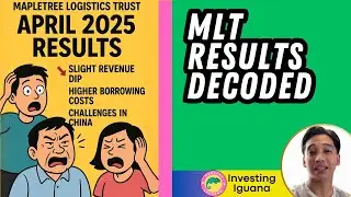 Mapletree Logistics Trust Apr 2025 Results:  Analyst Deep Dive  | 🦖 #TheInvestingIguana EP833