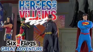 Guide to Heroes & Villains Fest at Six Flags Great Adventure! | Vlog 8/8/25