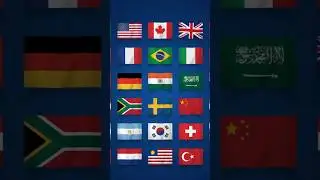 Flag Quiz Can You Name These 6 Flags? #quiz #flags #challenge #geography #gk #geographythroughmaps
