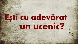 Daniel Branzei:  Ești un ucenic adevărat?