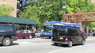 MTA NYCT Bus: 2020 Nova Bus LFS HEV Smart Bus #0022 on the M100