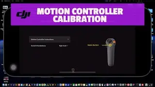 motion controller calibration, motion controller not working, drone tilted while flying.