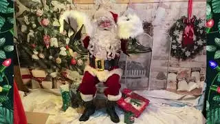 Santa Got New Boots From Jolly Walkers Custom Shoes