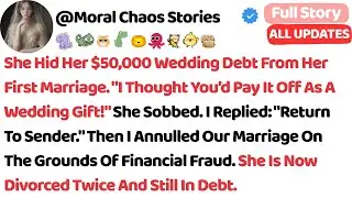 She Hid Her $50,000 Wedding Debt From Her First Marriage. 