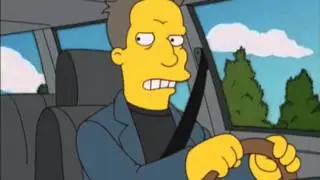 The Simpsons - Homer fights over cheeseburger (S16Ep17)