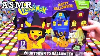 Unboxing Pokemon Halloween Countdown Calendar - 2021 | ASMR