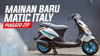 Modifikasi Piaggio ZIP - Cerita Zip Atenx #AtenxKatros