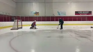 High Shoulder and Elbow Practice Video W/Goaltending Coach Eddy Guay