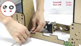 Видео-инструкция по сборке 3D-принтера ANET A8. Часть 1 (сборка рамы принтера)
