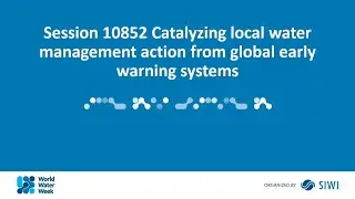10852 Catalyzing local water management action from global early warning systems