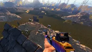 rust but a mortar strike is called on my base...