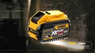 DeWalt&reg; 54V XR Flexvolt&reg; 12Ah Slide Pack Battery