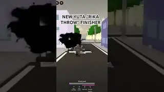 RIKA THROW NEW FINISHER | #roblox #anime #robloxedit #memes #jjk #new #jjs #gaming #funny