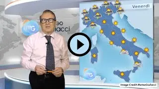 Previsioni meteo per venerd&igrave; 12 settembre. Temporali al Nord