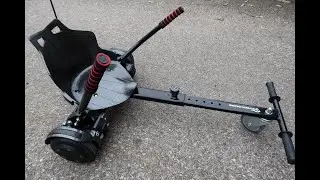 Test hoverboard EVERCROSS avec siège de karting