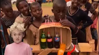 Soda challenge  game #pepsi #cocacola #Novida #fanta #skyview #ugandankids 😃🤗