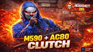 Ye Clutch Dekh Ke Shock Ho Jaoge 😱 | M590 + AC80 | Free Fire