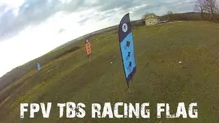 FPV TBS RACING FLAG - 4 laps