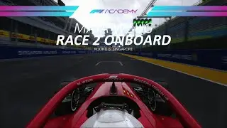 Maya Weug Race Onboard - 2025 Singapore Grand Prix F1 Academy Race 2 | Assetto Corsa