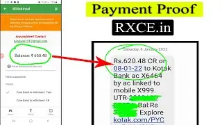 Rxce.in Payment Proof | Withdrawal Proof |Colour Prediction App |Predict & Win |Rxce Kaise Use Kare