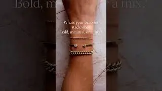 How to Style the Perfect Everyday Bracelet Stack | Gold & Diamond Jewelry Layering Ideas