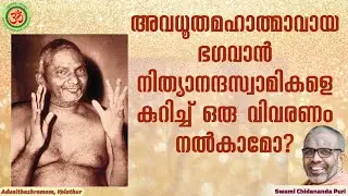 Can you give a description about the great soul Bhagawan Nityananda Swami? | About Bhagawan Nityananda