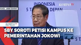 SBY Soroti Petisi Kampus  ke Pemerintahan Jokowi