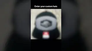 We make custom Hats #hats #custom #patch #brand #headgear #logo #dope #customhats #vibes #order