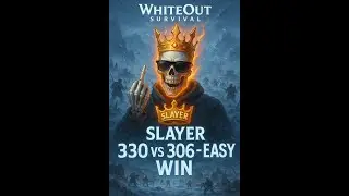 🏆 Tundra Arms League | 330 vs 306 | SLAYER Dominates! 💀🔥 | Whiteout Survival