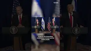 Trump to receive the Israel Prize for Peace, Netanyahu announces