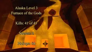 Let's Play Tomb Raider II: The Golden Mask Remastered - Alaska Level 3: Furnace of the Gods