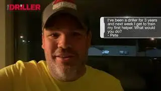 How Would you Approach Training your First Drill Helper?