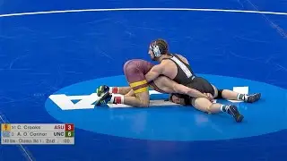 149lbs Austin O'Connor (North Carolina) maj dec Cory Crooks (Arizona State)