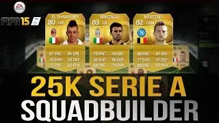 25K SERIE A SQUAD | FIFA 15 Ultimate Team