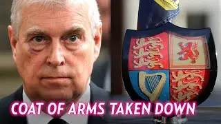 Prince Andrew&rsquo;s Coat of Arms Taken Down in a Move Reportedly Saved for Traitors
