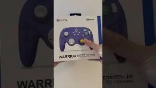 Unboxing the NYXI Warrior: A GameCube-Inspired Controller #gamerlife #gaming #nintendoswitch