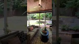 Outdoor living space | House tour | Atlanta, GA | Real Estate Agent