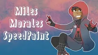 Miles Morales | Into the Spider-Verse | SpeedPaint