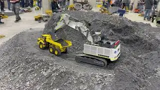 #4 CABIN FEVER 2026 | Mega Machines Liebherr 996 Excavator Volvo A40G ADT Truck Uzaktan Kumandalı RC
