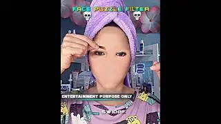 Face Puzzle Filter 🔥☠️#trollface #viral #trending #shortsvideo #shorts