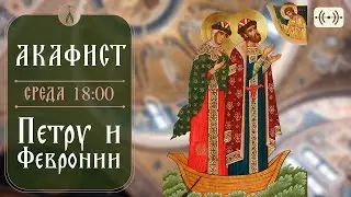 ТРАНСЛЯЦИЯ. Акафист блгв. кнн. Петру и Февронии 28 января (среда) в 18:00